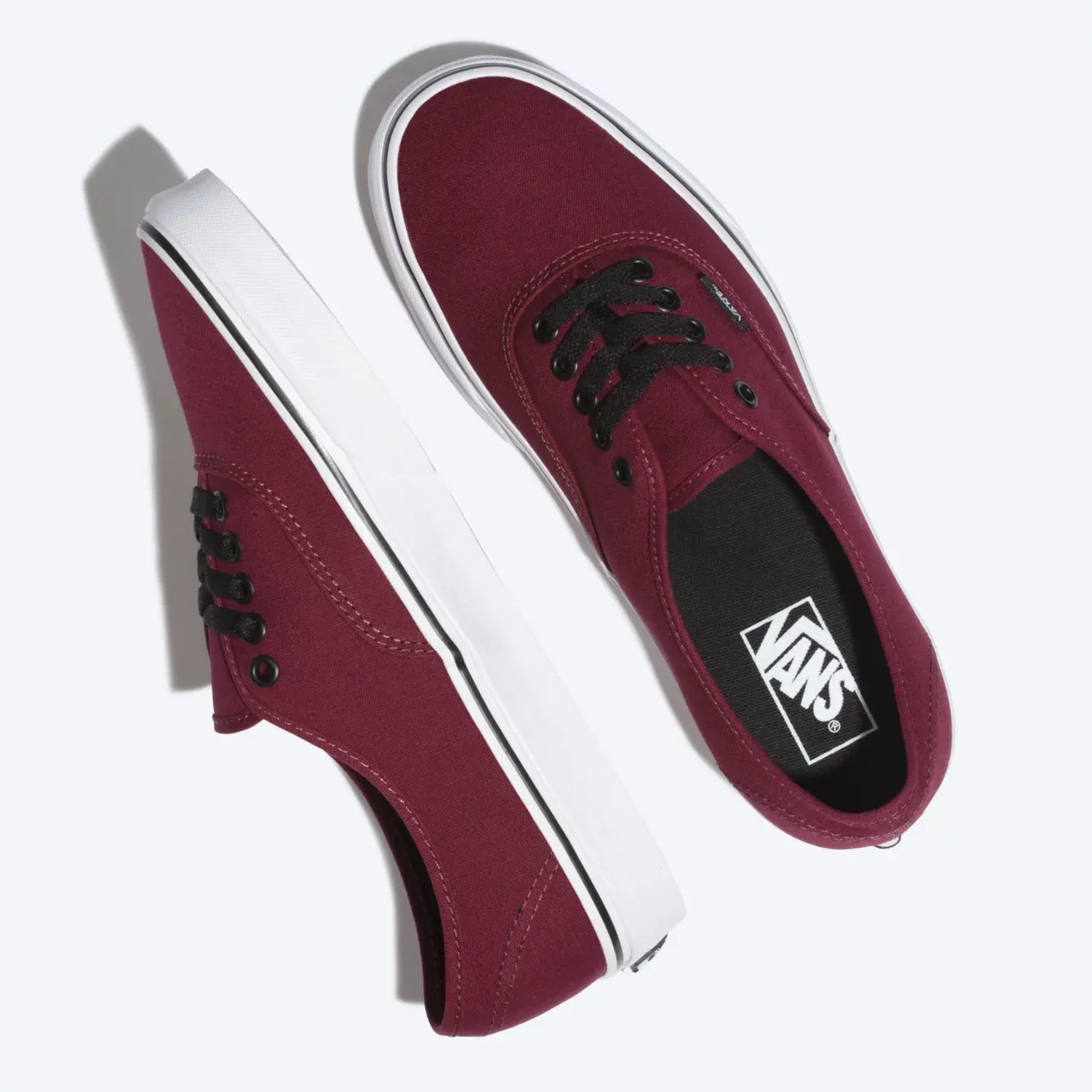 VANS AUTHENTIC - PORT ROYALE RED/BLACK