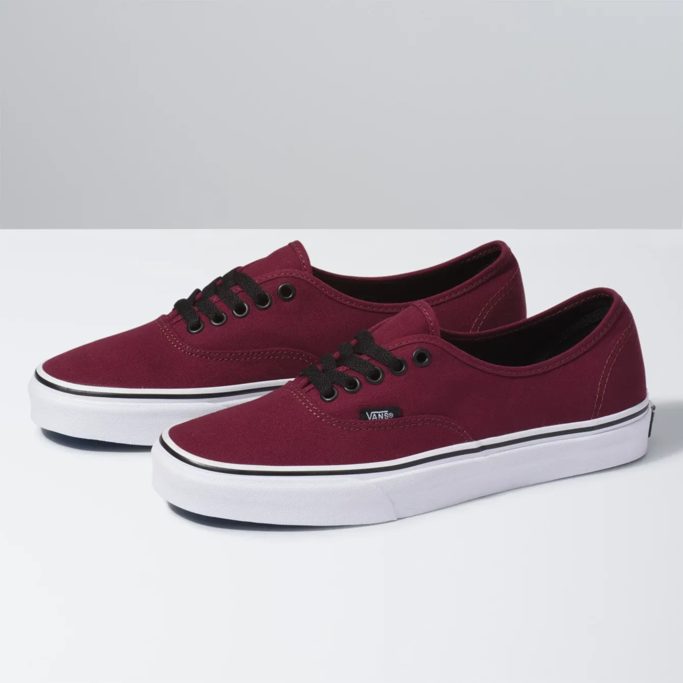 VANS AUTHENTIC - PORT ROYALE RED/BLACK