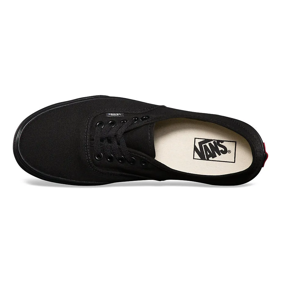 VANS Authentic Shoes Black/Black