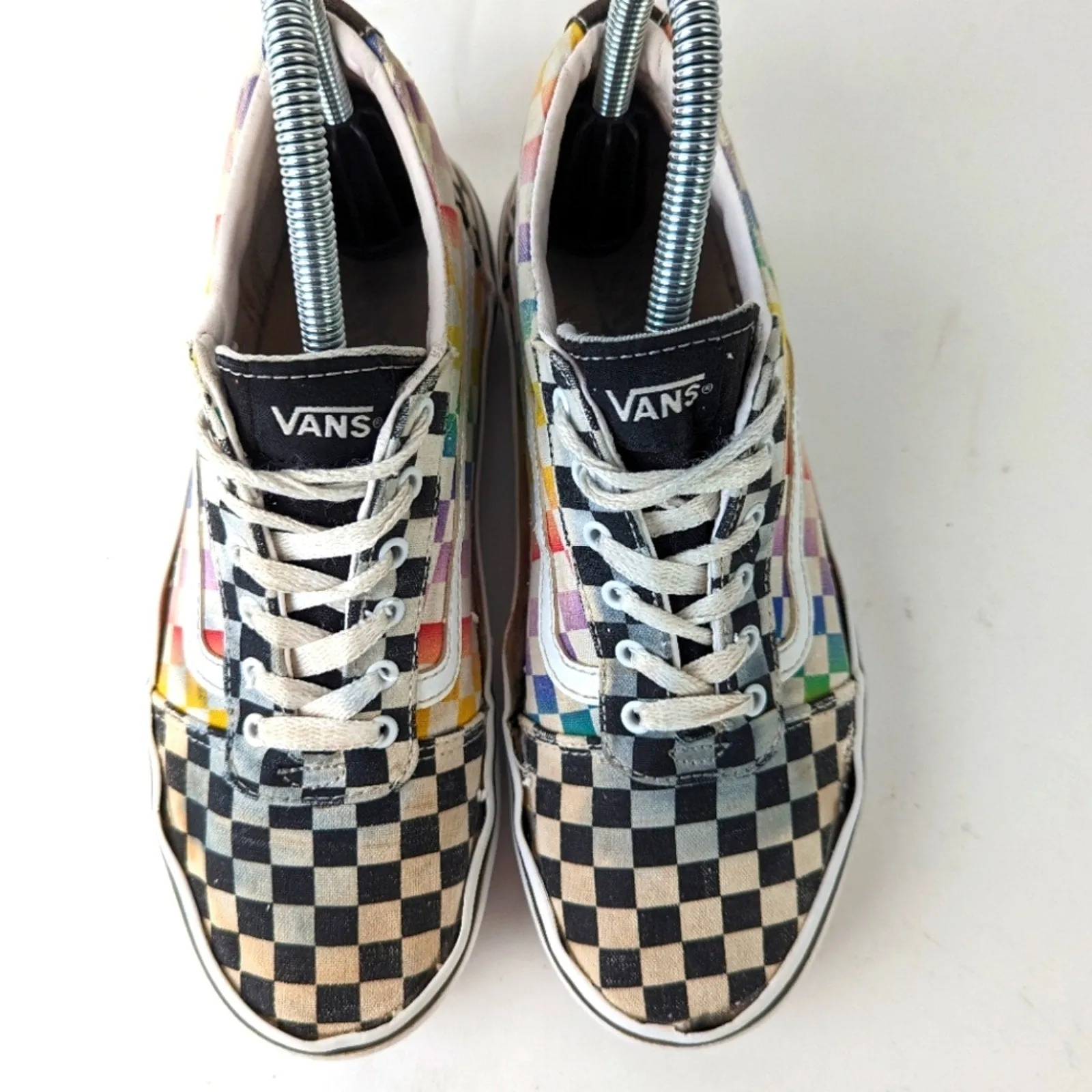 Vans Old Skool Rainbow Checkerboard 5