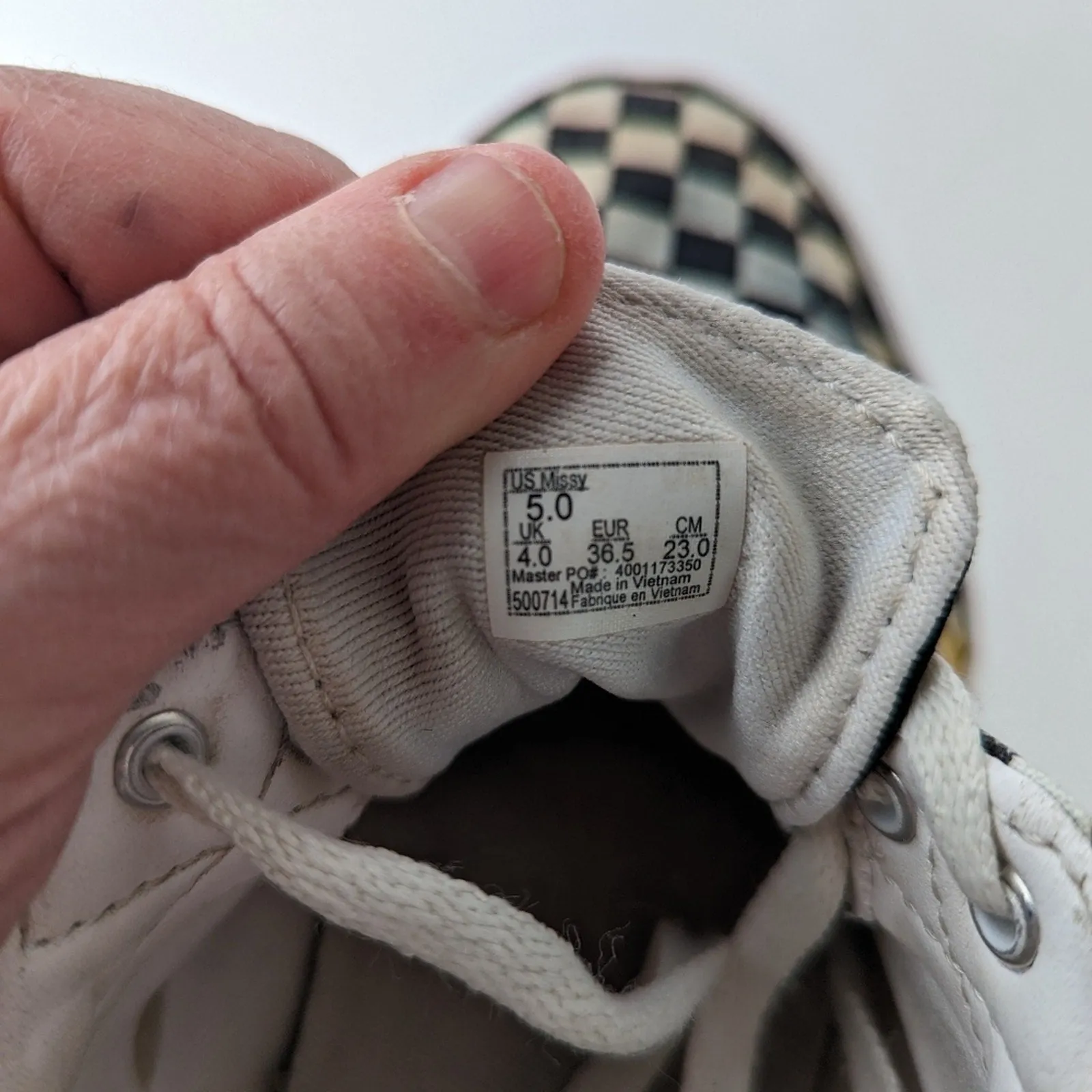 Vans Old Skool Rainbow Checkerboard 5