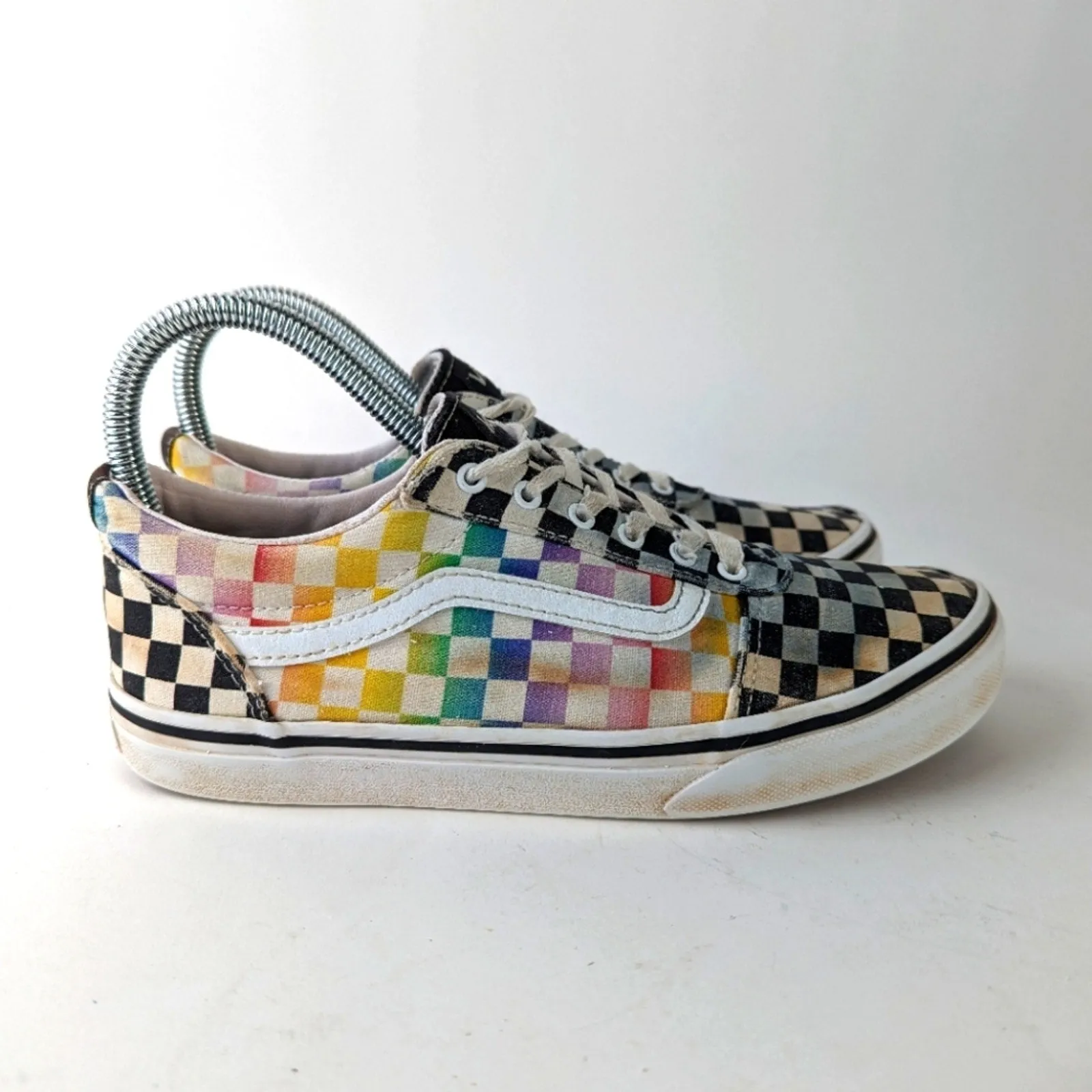Vans Old Skool Rainbow Checkerboard 5