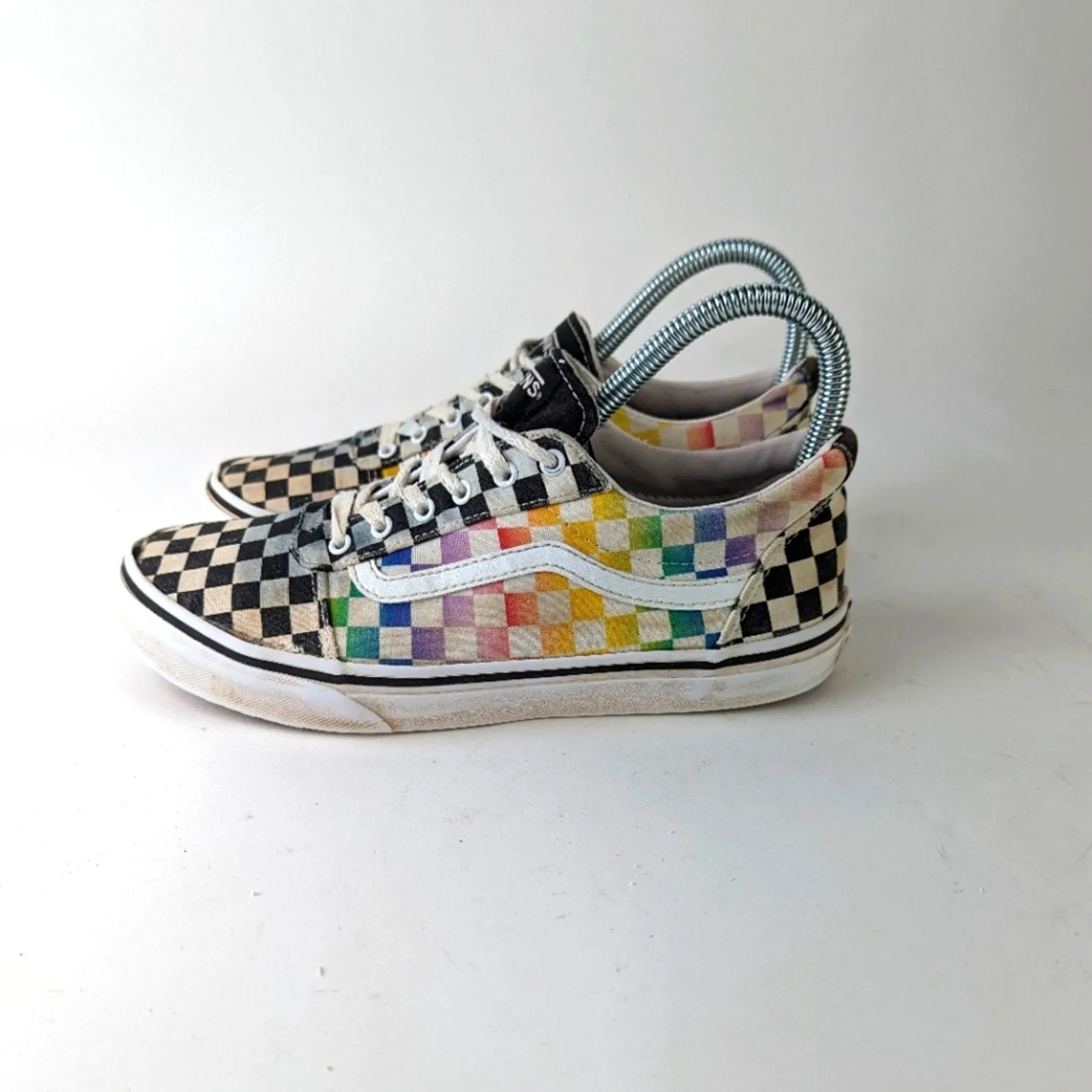 Vans Old Skool Rainbow Checkerboard 5