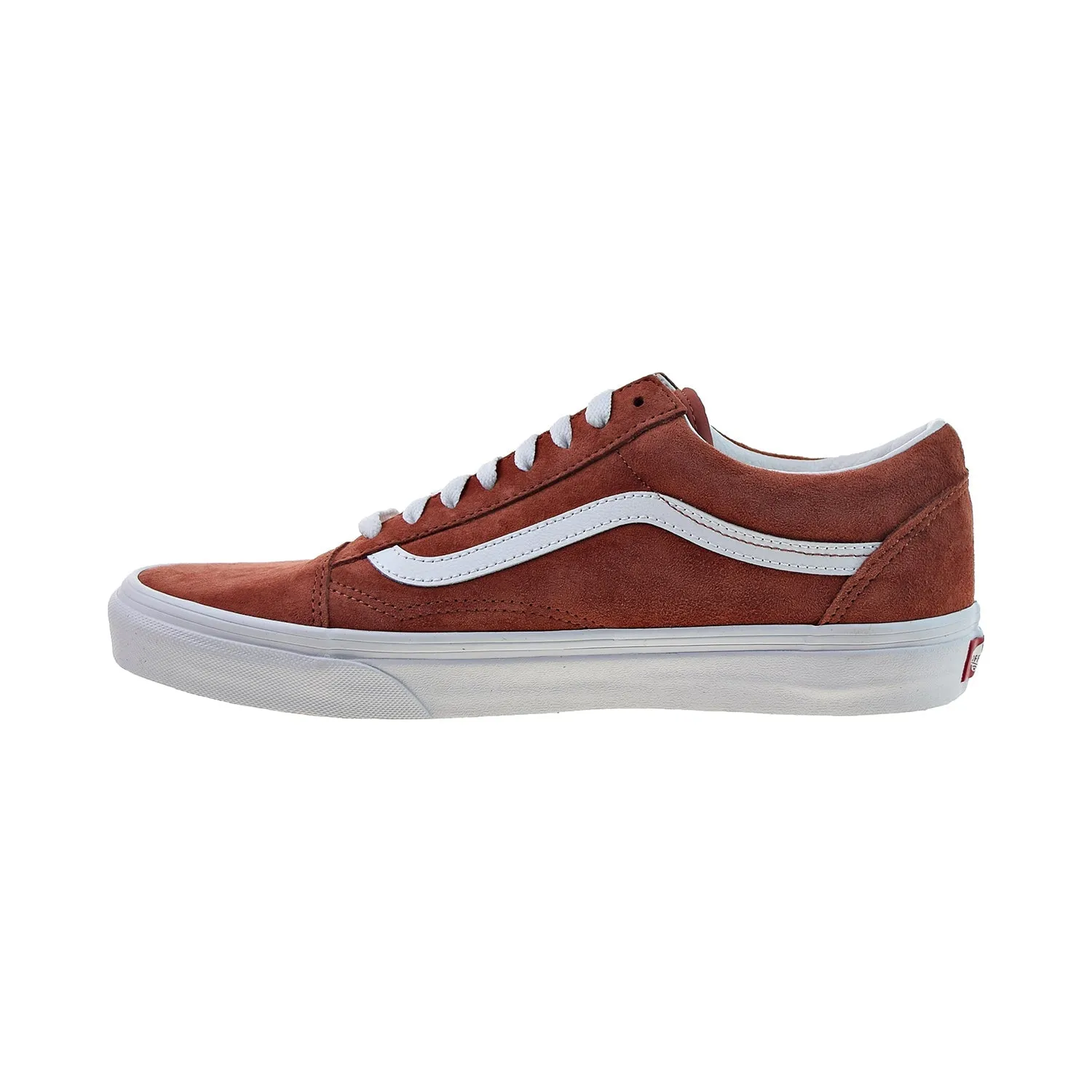 Vans Old Skool Suede Men's Shoes Burnt Brick-True White