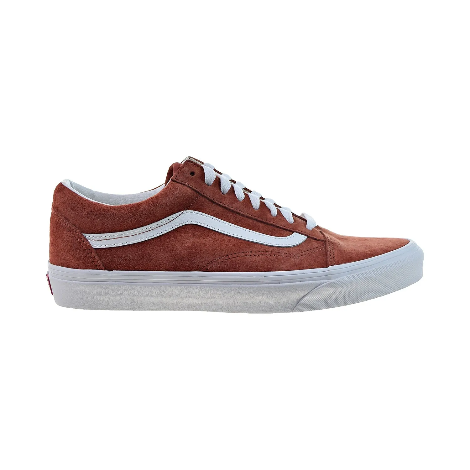 Vans Old Skool Suede Men's Shoes Burnt Brick-True White