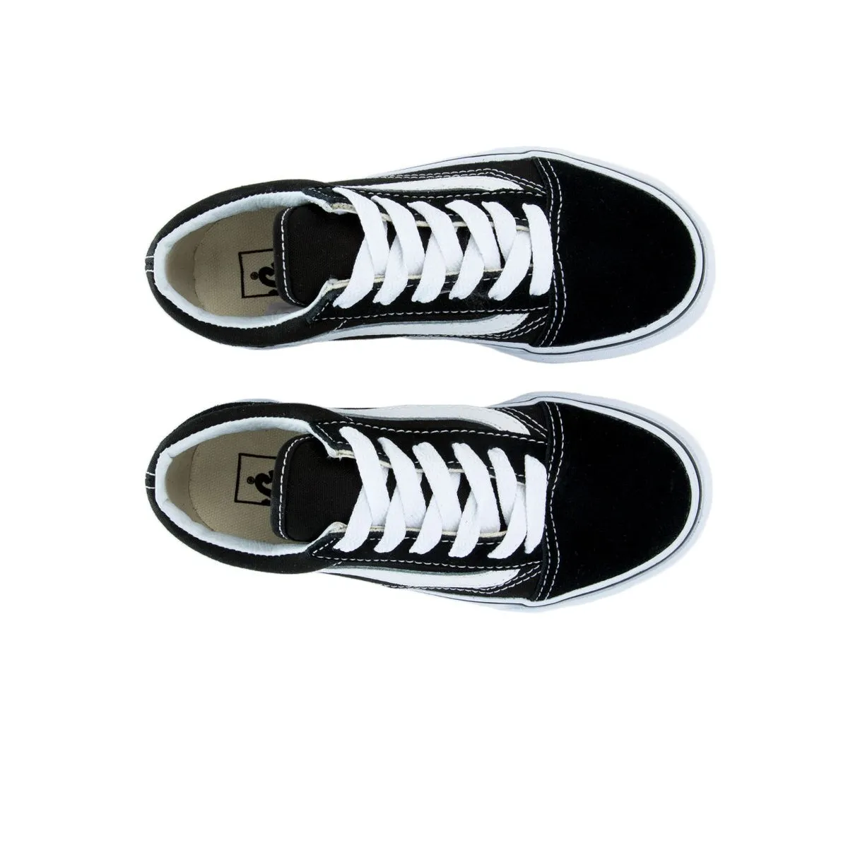 Vans Pre School K Old Skool Low Top Shoes VN000W9T6BT1 Black/True White