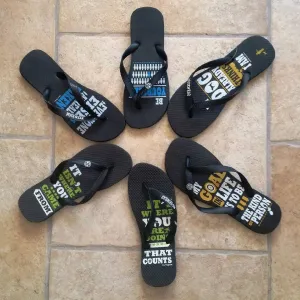 Witty Flip Flops