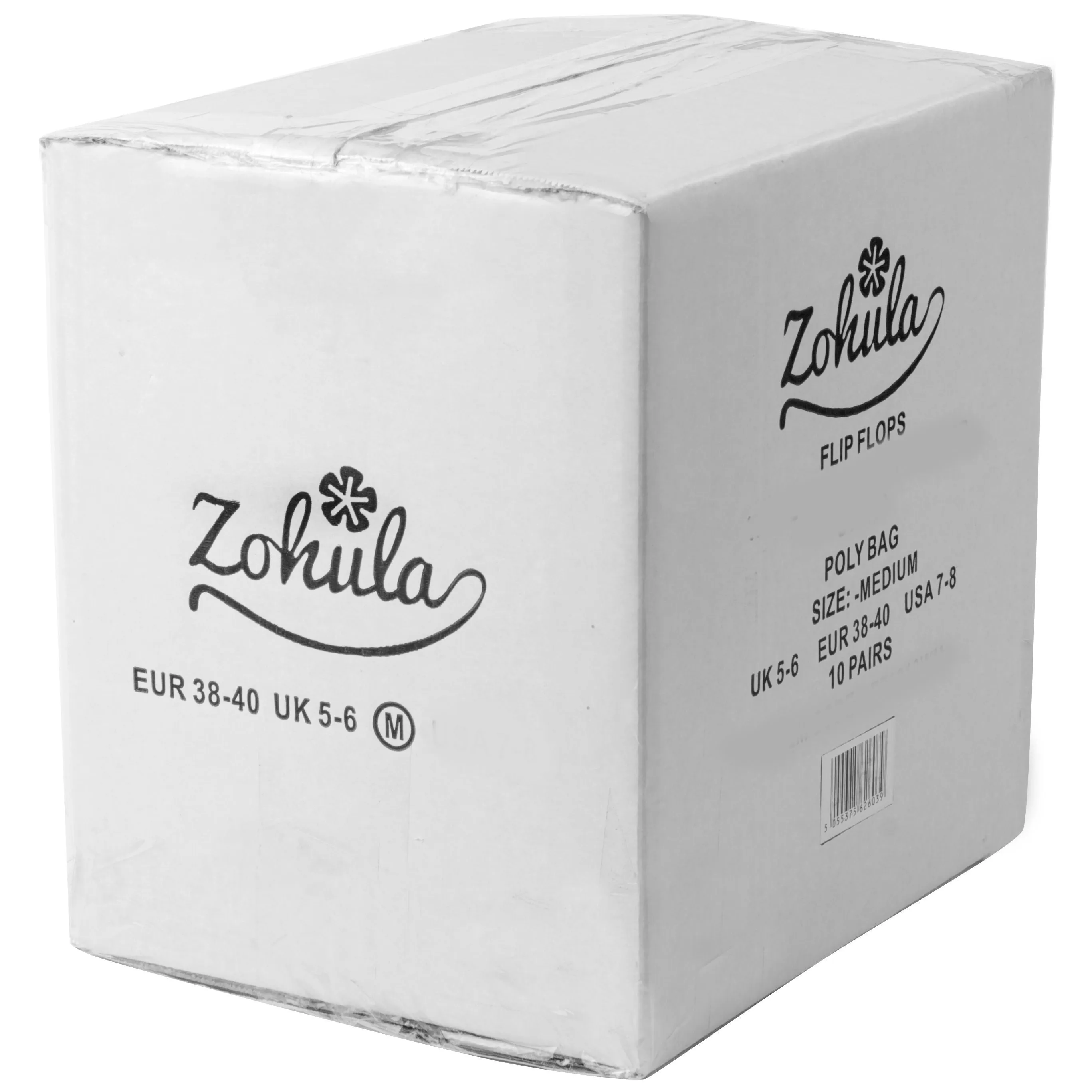 Zohula Originals Navy Blue Flip Flops - Bulk Buy - 10-100 Pairs